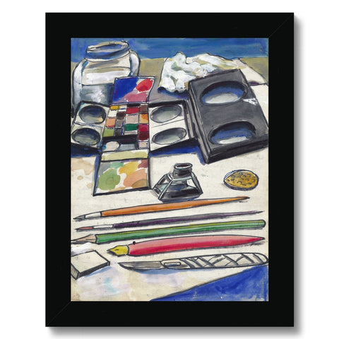 MY TOOLS Framed Print