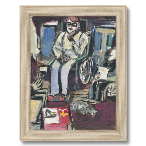 MORNING WORSHIP, RIVERMEAD Framed Print