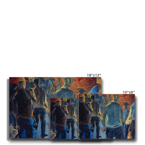 TAREE RAILWAY GANGERS Canvas