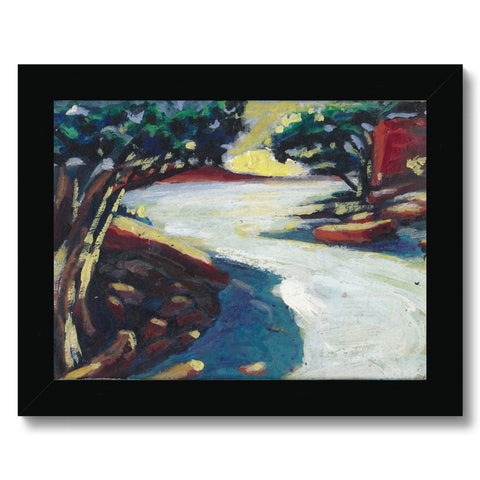 STREAM, AUCKLAND NZ Framed Print