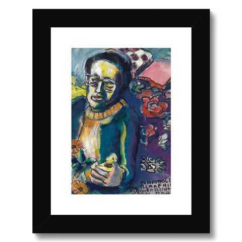 MARIGOLD BLAKE HILL Framed & Mounted Print