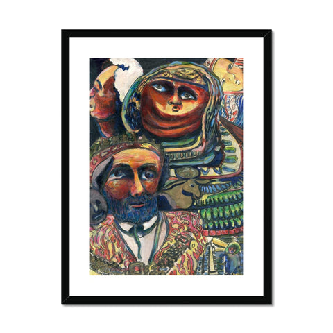 PHARAOHS AND KINGS Framed & Mounted Print