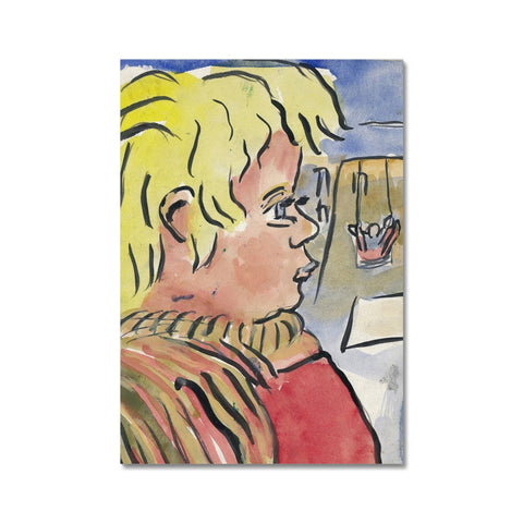 MY NEPHEW, JAMES Hahnemühle German Etching Print