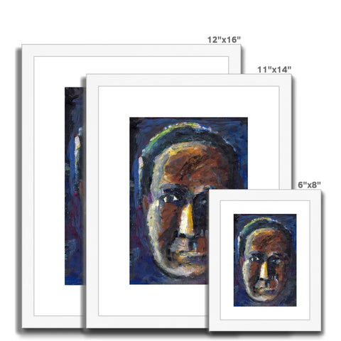 GEORGE Framed & Mounted Print