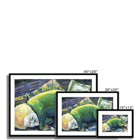 BEGINNING OF LIFE Framed & Mounted Print