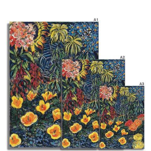 AUTUMN GARDEN Hahnemühle German Etching Print