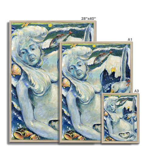 THE ALBATROSS Framed Print