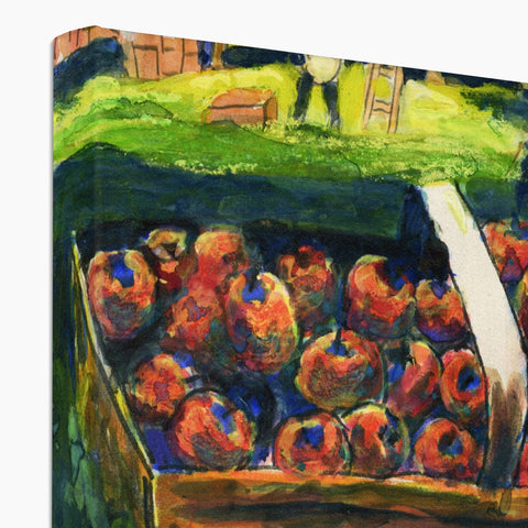 AN ORCHARD (WELLINGTON, NZ) Canvas