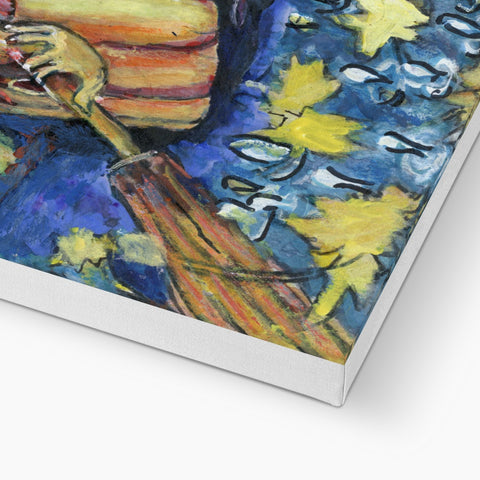 SWEEPING UP THE LAST STAR Canvas