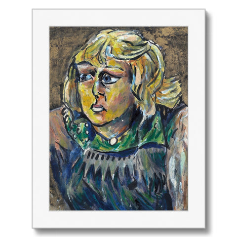 MY NIECE, MARIA Framed Print