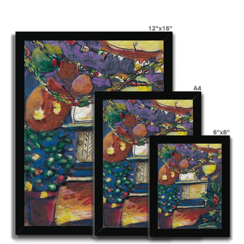 CHRISTMAS 1985 Framed Print