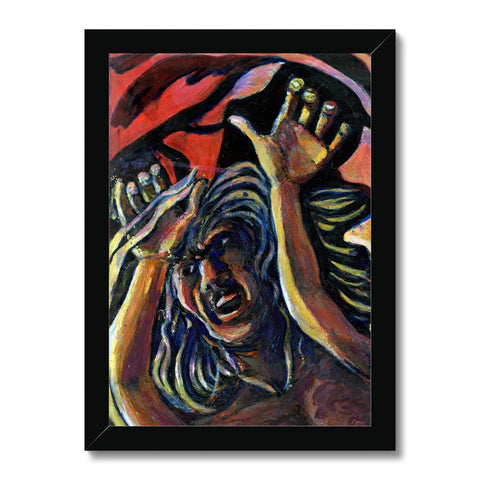 DESPAIR Framed Print