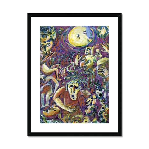 UNDERWORLD OF THE MIND Framed & Mounted Print
