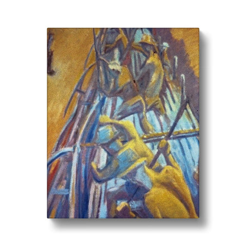 PREPARING THE GROUND Canvas