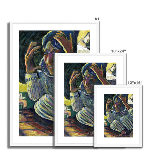 DEPRESSION Framed & Mounted Print