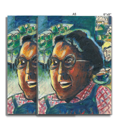 MRS SINGH, ALL SAINTS CHURCH Hahnemühle German Etching Print