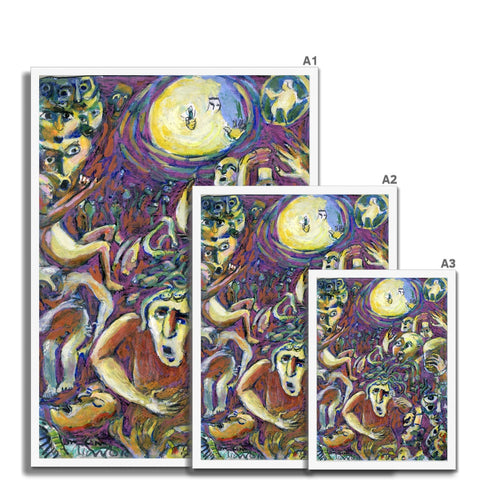 UNDERWORLD OF THE MIND Framed Print