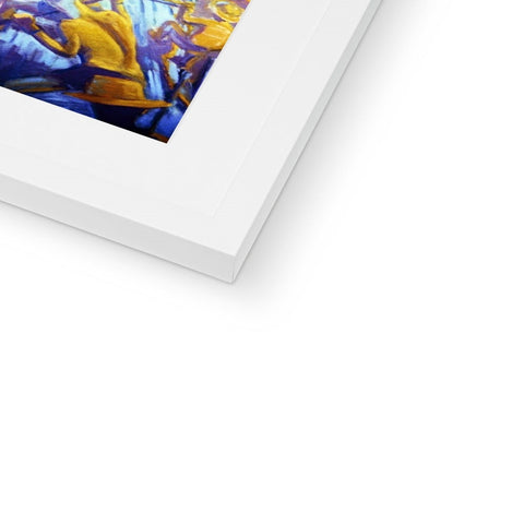 PREPARING THE GROUND Framed & Mounted Print