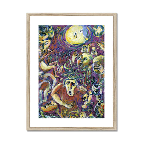 UNDERWORLD OF THE MIND Framed & Mounted Print