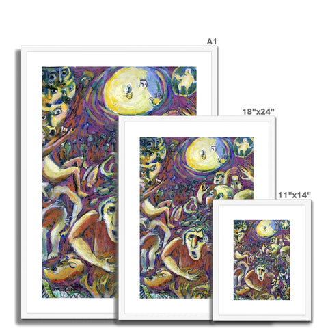 UNDERWORLD OF THE MIND Framed & Mounted Print