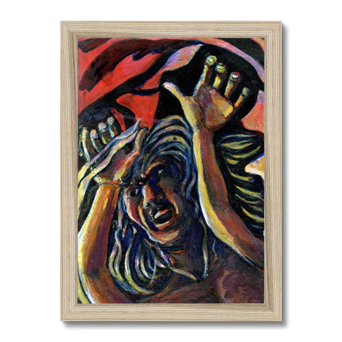 DESPAIR Framed Print