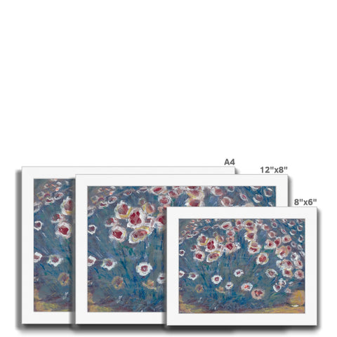 WILD ROSES Framed Print