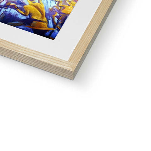 PREPARING THE GROUND Framed & Mounted Print