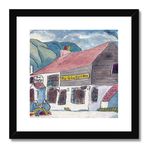 THE GLOBE INN - LEIGHTON BUZZARD Framed & Mounted Print