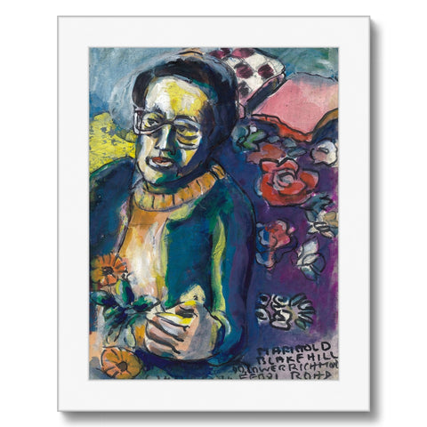 MARIGOLD BLAKE HILL Framed Print