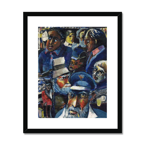 RAILWAY STATION Framed & Mounted Print
