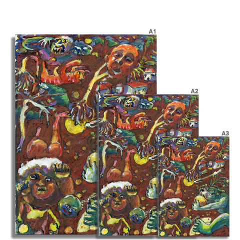 HIDDEN WEALTH Hahnemühle German Etching Print