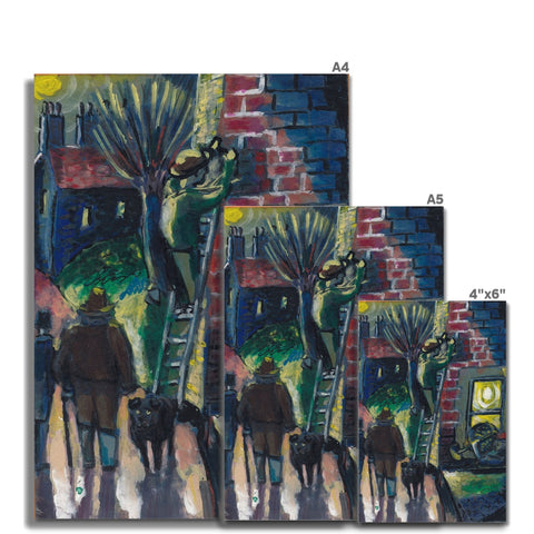 VISITING OXFORD 1985 Hahnemühle German Etching Print