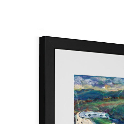 SCOTTISH CORRIES Framed & Mounted Print