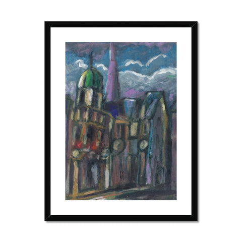 OXFORD HIGH STREET 1979 Framed & Mounted Print