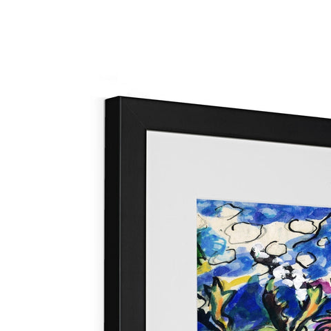 THE PUMPKIN SLEIGH Framed & Mounted Print