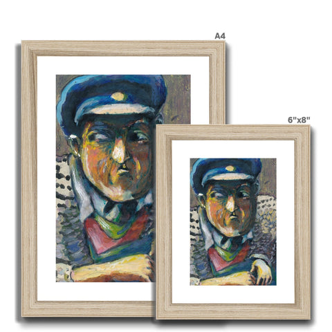LIEUTENANT COMMANDER THOMAS CROOKES RN Framed & Mounted Print