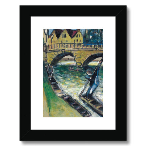 MAGDALEN BRIDGE, OXFORD Framed & Mounted Print