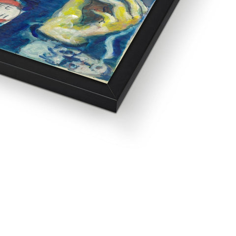 THE CONDUCTRESS Framed Print