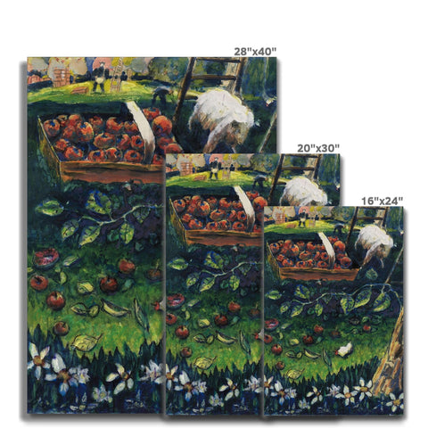 AN ORCHARD (WELLINGTON, NZ) Canvas