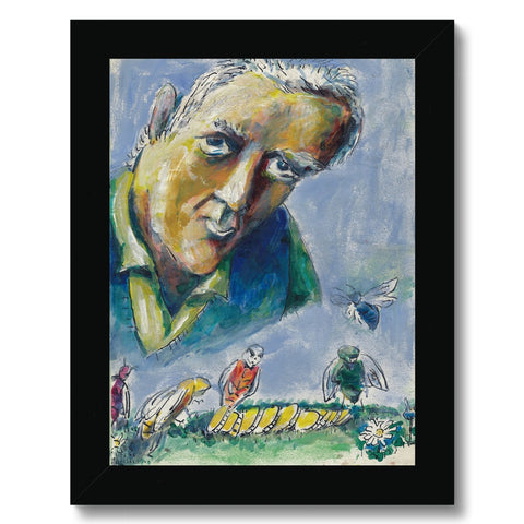 FATHER WATCHES OVER Framed Print