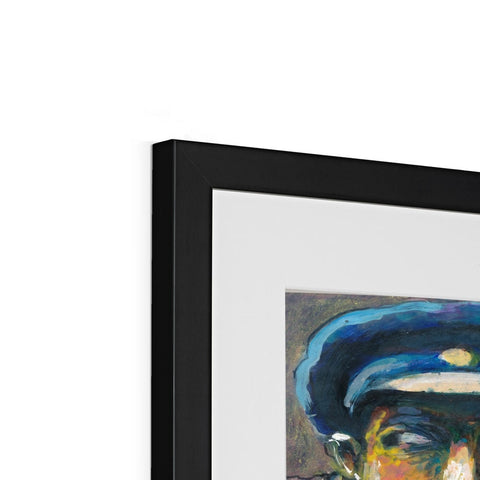 LIEUTENANT COMMANDER THOMAS CROOKES RN Framed & Mounted Print