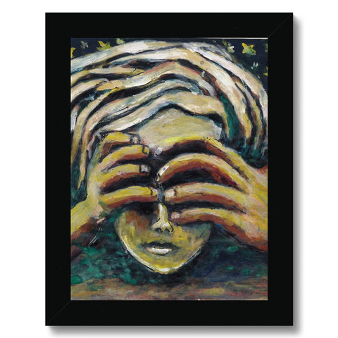 GRIEF Framed Print