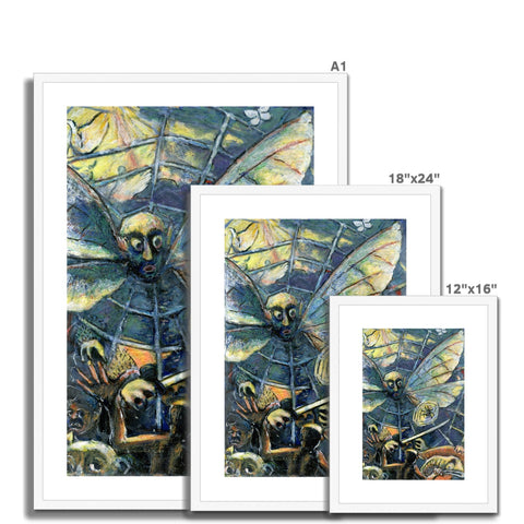 GOLIATH OF THE MIND Framed & Mounted Print