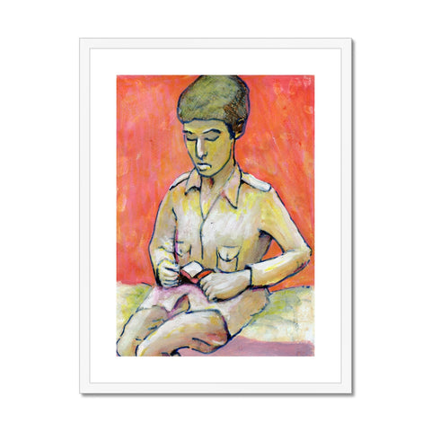 SILENT PRAYER Framed & Mounted Print