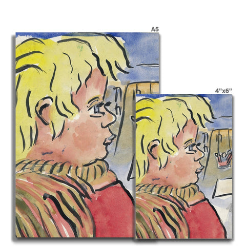 MY NEPHEW, JAMES Hahnemühle German Etching Print