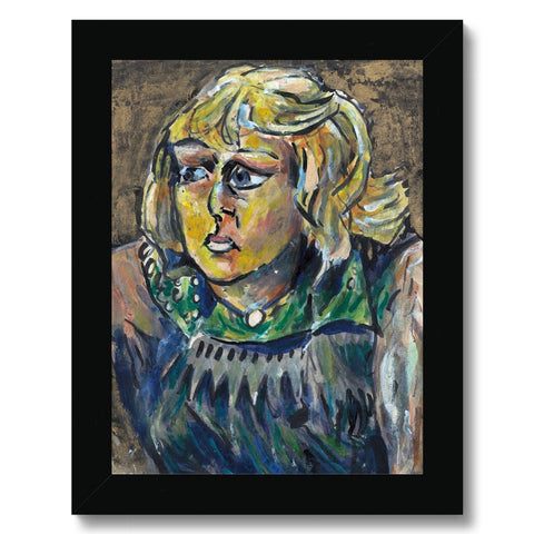 MY NIECE, MARIA Framed Print