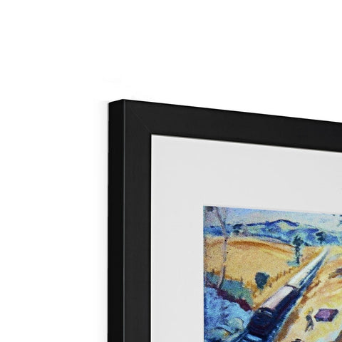 QUEENSLAND GANGERS Framed & Mounted Print