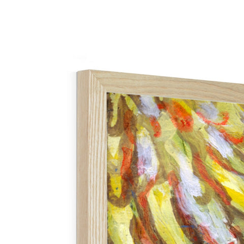 THE CROWN OF THORNS Framed Print