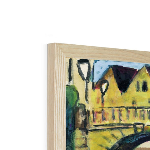 MAGDALEN BRIDGE, OXFORD Framed Print