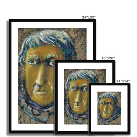 SELF PORTRAIT - CJH BLAKE Framed & Mounted Print